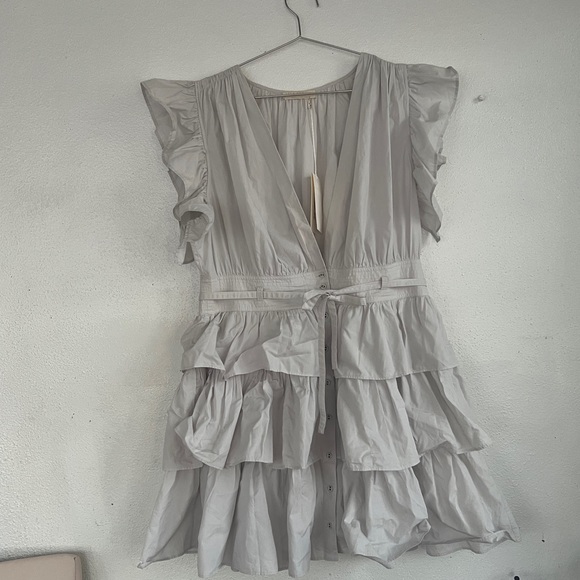 Ulla Johnson Sena Dress in Dove - Picture 7 of 13